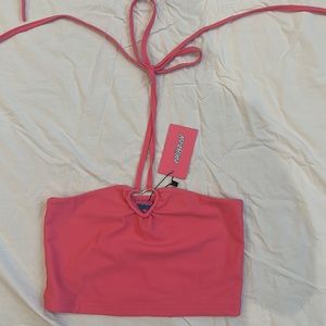 Ediked Pink Heart Top